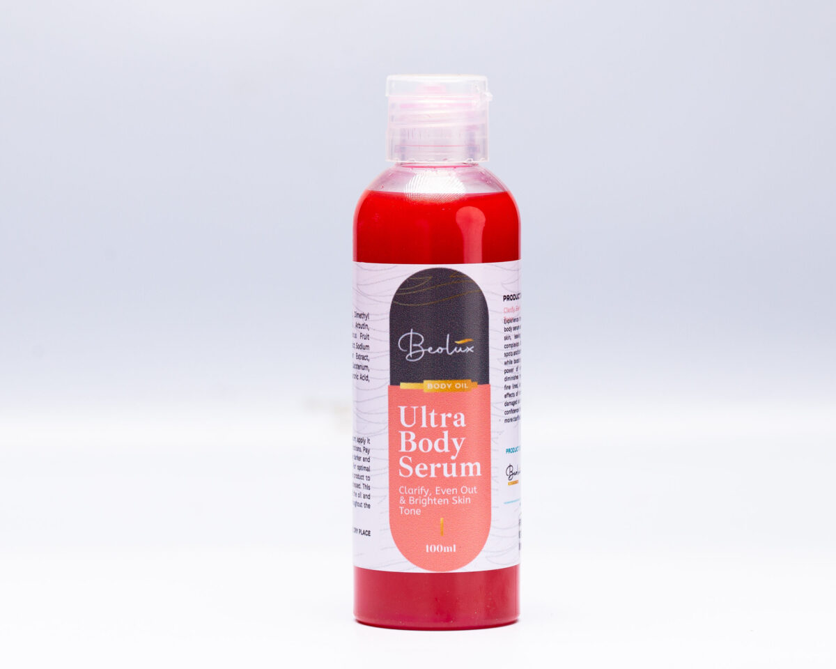 “Skin glow body oil/serum for smooth, radiant complexion”