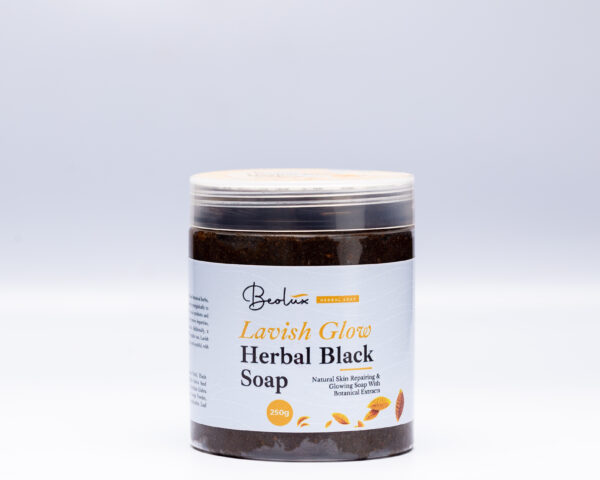 Lavish Glow Herbal Black Soap